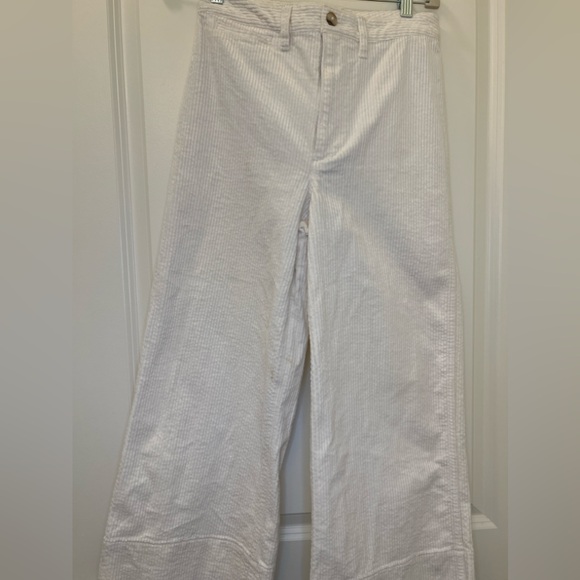 Madewell Pants Womens 27 Thick Corduroy White
Wide Leg - Picture 2 of 5
